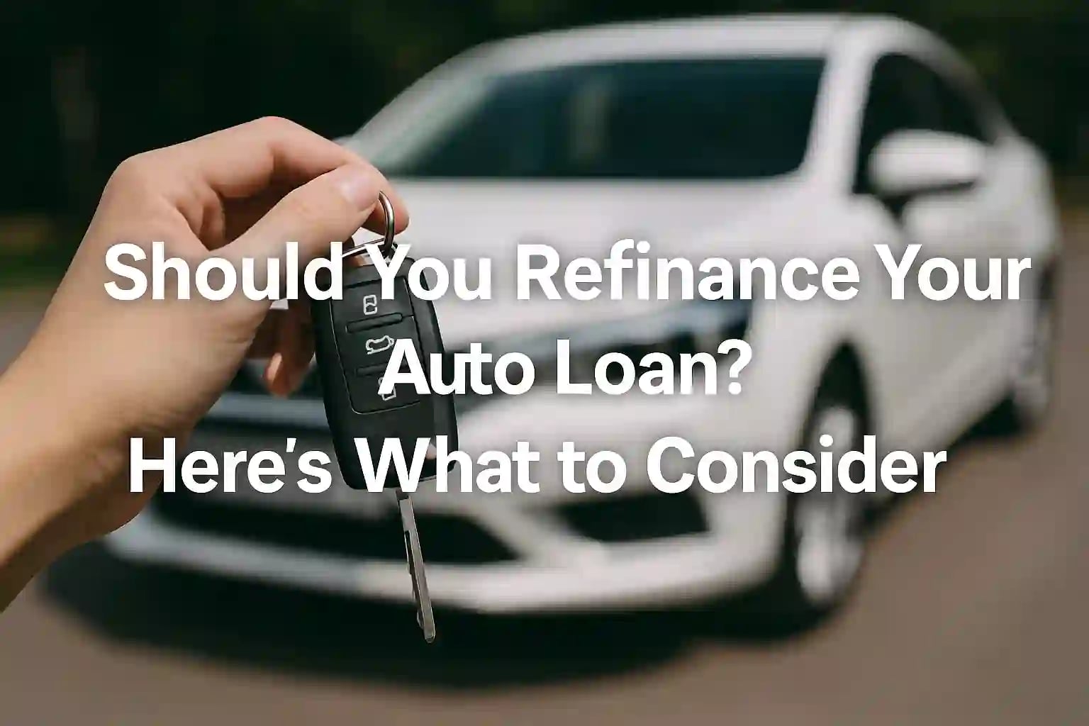 Should You Refinance Your Auto Loan? Here’s What to Consider