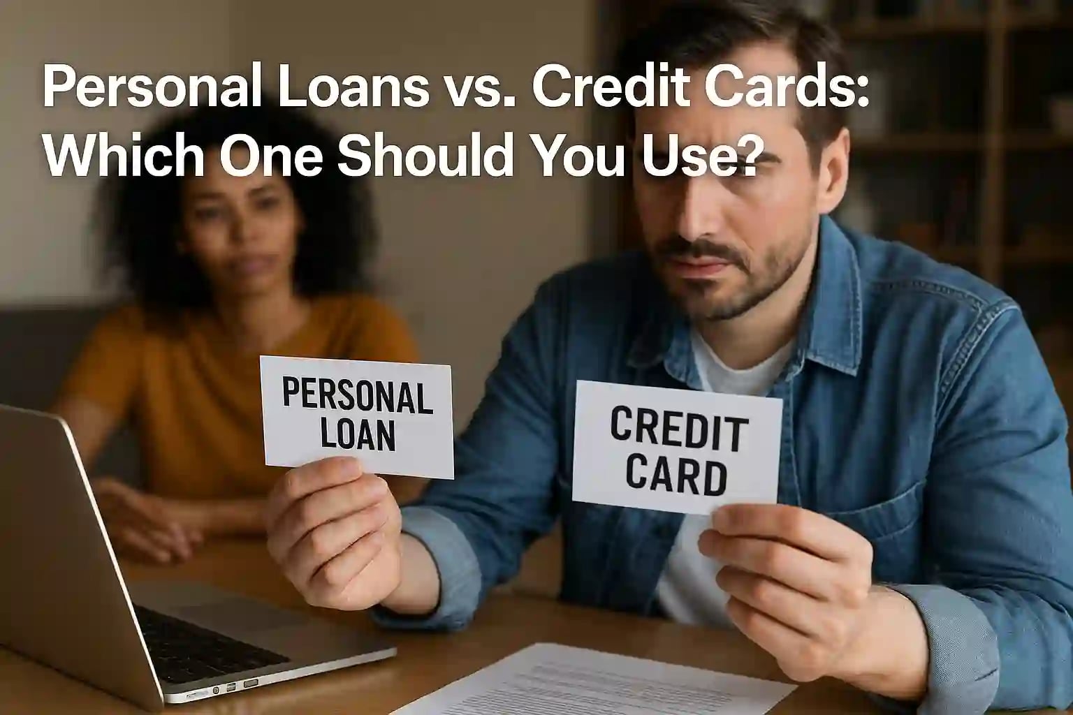 Personal Loans vs. Credit Cards: Which One Should You Use?